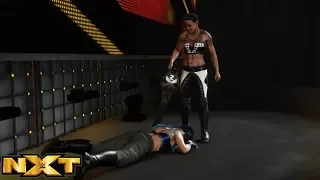 WWE 2K19 NXT SHAYNA BASZLER DESTROYS MIA YIM