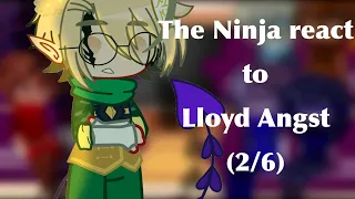 The Ninja React to lloyd ANGST (2/6) // Ninjago