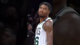 Marcus Smart’s reaction to KD’s shot 😂 #shorts #nba