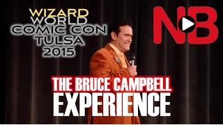 The Bruce Campbell Experience at Wizard World Comic Con Tulsa 2015