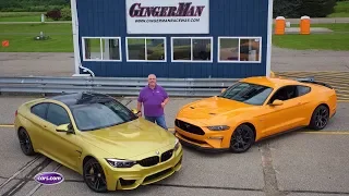 2018 BMW M4 Vs. 2018 Ford Mustang GT PP2 — Cars.com