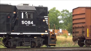Norfolk Southern High Hood GP38-2s on the Michigan Line (2012)