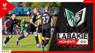 15. kārta: FK Tukums 2000/Telms 0:3 Valmiera FC (Labākie momenti)