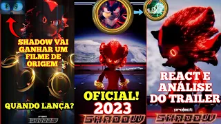 OFICIAL! É ASSIM QUE SHADOW VAI APARECER EM SONIC 3? PROJECT SHADOW TRAILER