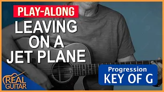 Leaving On A Jet Plane Guitar Play-Along