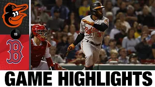 Orioles vs Red Sox Game Highlights (9/26/22) | MLB Highlights