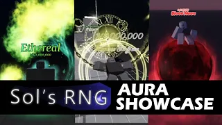 SOLS RNG AURA SHOWCASE (Sol's RNG)