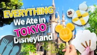 Everything We Ate in Tokyo Disney