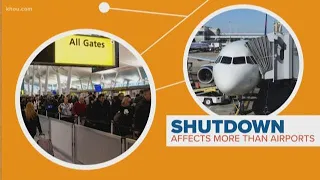 CONNECT THE DOTS: Could the government shutdown restrict flights?