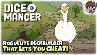 Fantastic Deckbuilder Roguelite Lets You CHEAT! | Let's Try Diceomancer