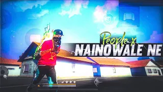 People x Nainowale Ne ❤🥀 | free fire song status | free fire status | ff status