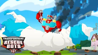 Transformers: Rescue Bots | Heatwave to the Rescue | Cartoons for Kids | Transformers Junior