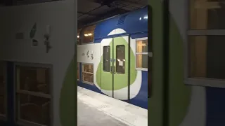 SNCF Transilien RER C Z5600+Z20500 saliendo de la Bibliothèque François Miterrand