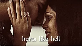 Jamal + Latika (slumdog millionaire FMV) | Hurts Like Hell