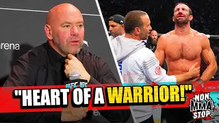 Dana White has NO HATRED Towards Luke Rockhold after his Heroic Fight Against Paulo Costa at UFC 278