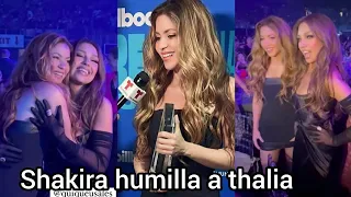 Shakira "HUMILLA"a Thalia En Premios Billboard 2023😲