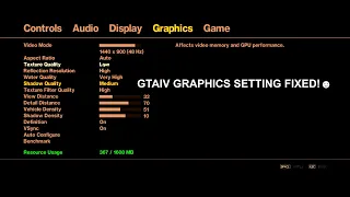 FIX GTA IV GRAPHIC PROBLEM | FIX LOW VIDEO MEMORY IN GTA IV 2020