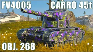 FV4005, Obj. 268 & Carro 45t ● WoT Blitz