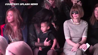 (VIDEO) Kim Kardashian, Beyonce, Justin Bieber, Rihanna at Kanye West's New York Fashion Show