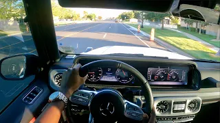 Mercedes-AMG G63 POV Test Drive | Is it the same as the 2021 AMG G 63 SUV?