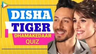 Baaghi 2 Duo Tiger Shroff, Disha Patani COMPETE Hard In Smashing REBEL QUIZ!