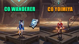 C0 Wanderer vs C0 Yoimiya | Who is the Strongest DPS? | F2P Weapons Only