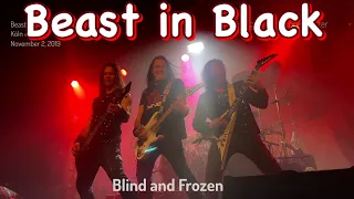 Beast in Black - Blind and Frozen @Live Music Hall, Köln, Germany - November 2, 2019 4K LIVE