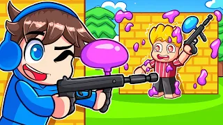 Učím se hrát PAINTBALL v Robloxu!