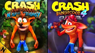 Crash Bandicoot 4 [DEMO] vs N-Sane Trilogy | Direct Comparison