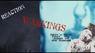 FIRST TIME Hearing- WARKINGS ft. The Queen of the Damned - Odin's Sons (REACTION) HAIL TO ODIN