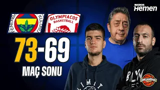 FENERBAHÇE BEKO, OLYMPIACOS’U DEVİRDİ! Fenerbahçe Beko 73 - 69 Olympiacos I Euroleague Basket Canlı