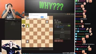 Professional Chess Player Trying To Not Lose His Mind Watching Xqc