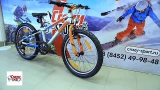 Сборка детского велосипеда Cube ACID 200 в Crazy Sport