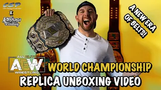 AEW WORLD CHAMPIONSHIP REPLICA BELT - An Unboxing Video