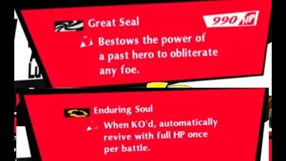 Enduring Soul vs Great Seal - Persona 5