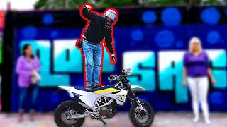 Trying out SUPERMOTO GRAFFITI