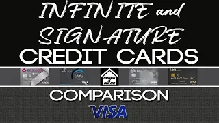 Credit Card Philippines l Visa Infinite & Signature Credit Cards Comparison