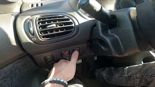 How to Enable or Disable Traction Control in Peugeot 206cc ( 2000 - 2008 )