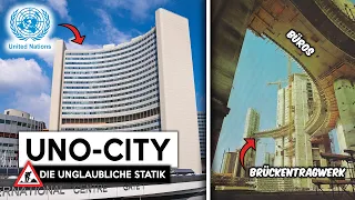 Das Geheimnis der schwebenden Büros | Die unglaubliche Statik der UNO-City in Wien!