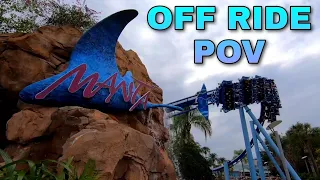 Manta Off Ride POV SeaWorld Orlando
