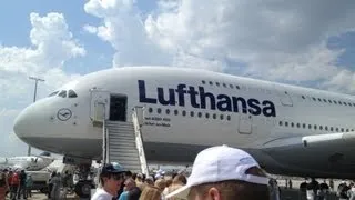 Lufthansa A380 - Cabin Tour & Cockpit (Tag der Luftfahrt)
