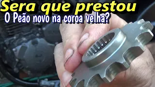 Posso Trocar só pinhão do kit Relação da fazer 250? - Parte 02