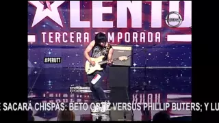 Daniel Navarro - Guitarra - Audiciones Semana 6 - Perú Tiene Talento