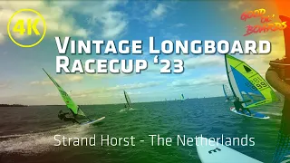 (4K) Vintage Longboard Windsurfing Race Cup -2023 - By Good Ol' Boards en Telstar Windsurfing (4K)