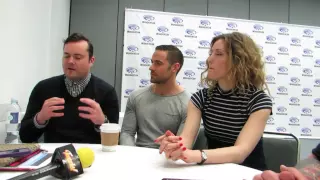 Wondercon 2015 - Orphan Black's Kristian Bruun, Dylan Bruce, and Evelyne Brochu