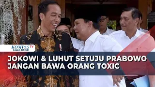 Luhut-Jokowi Pesan Jangan Ajak Orang Toxic, Apa Langkah Prabowo? Begini Kata Pengamat!