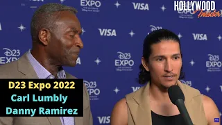 Red Carpet Revelation | Carl Lumbly & Danny Ramirez on 'Captain America: New World Order'at D23 Expo