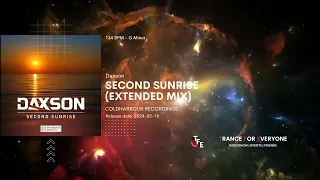 Daxson - Second Sunrise (Extended Mix) COLDHARBOUR RECORDINGS