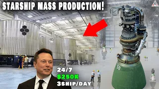 It's mind-blowing! Elon Musk just revealed NEW INSIDE Starfactory production shocked NASA