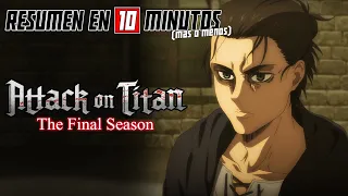 🔷 Shingeki No Kyojin | Resumen en 10 Minutos (más o menos) | TEMPORADA 4 | PARTE 1